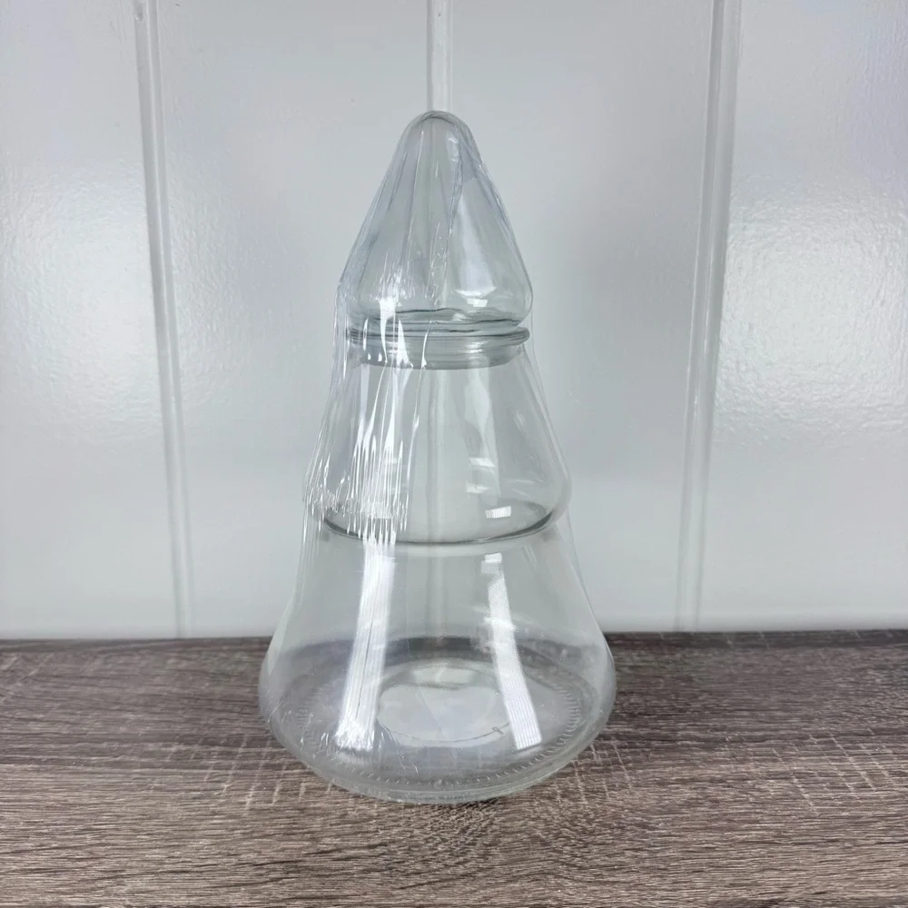 NEW Target Bullseye Playground Christmas Tree Glass Canister